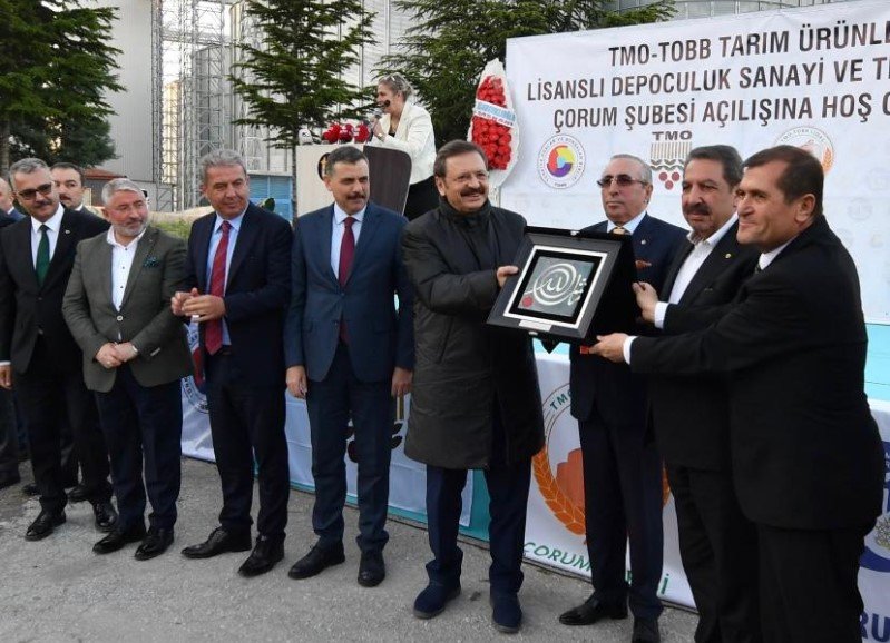 TMO-TOBB LİDAŞ Çorum Tesisi Resmi Açılış Töreni Yapıldı